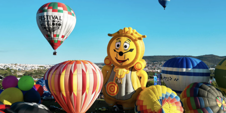 Inauguran el Festival Internacional del Globo 2023 en León