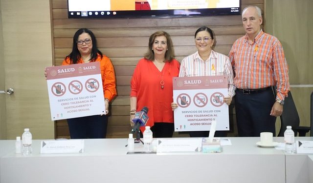 Reconoce Secretaría de Salud espacios con Cero Tolerancia al Hostigamiento y Acoso Sexual