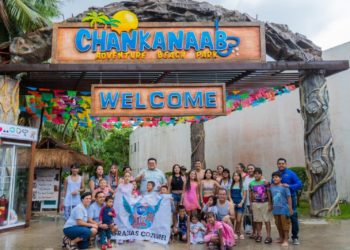 La Fundación de Parques y Museos recibió a las y los Ángeles Viajeros en Chankanaab