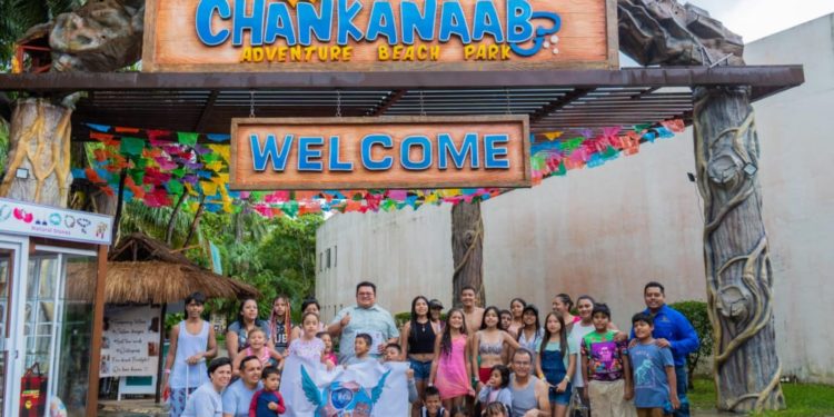 La Fundación de Parques y Museos recibió a las y los Ángeles Viajeros en Chankanaab