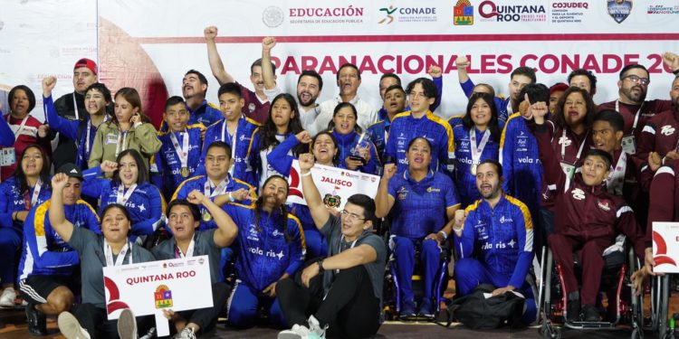 Logra Quintana Roo 43 medallas en los Paranacionales CONADE 2023
