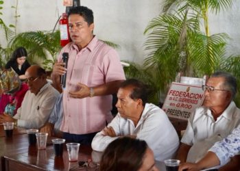 Destapan y manifiestan total respaldo a Lenin Amaro Bentancourt por la federación Guerrerenses Unidos de Quintana Roo