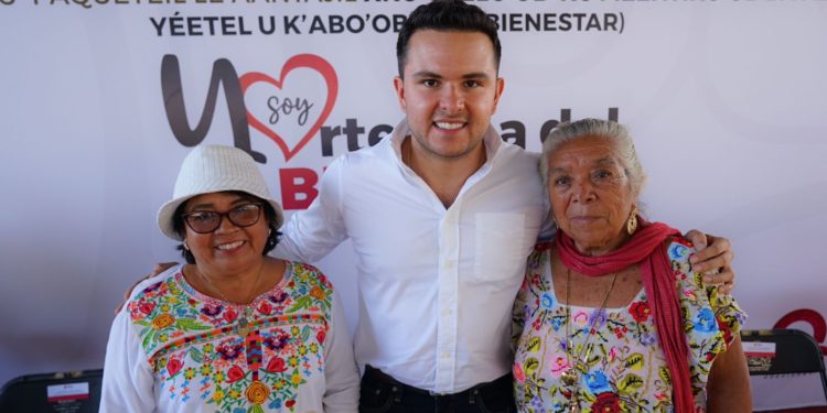 Tienen familias quintanarroenses, seguridad social con los Programas del Bienestar: Pablo Bustamante
