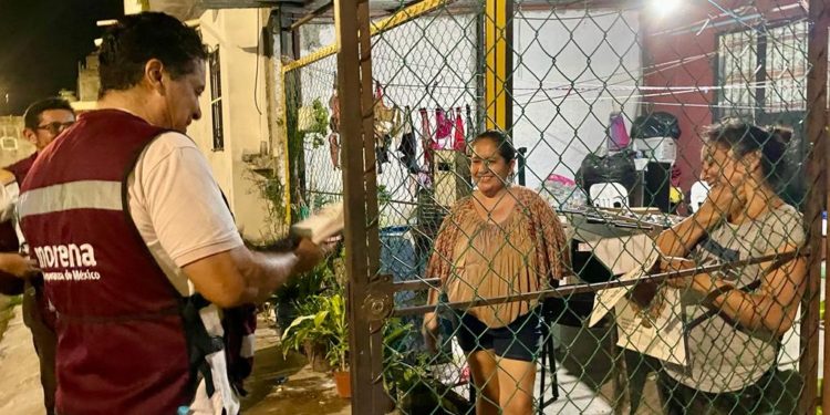 Lenin Amaro lleva a cabo exitosa brigada en el municipio de Solidaridad