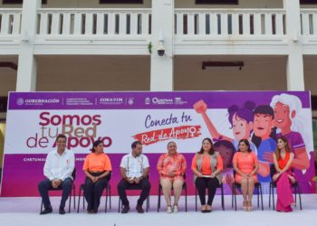 Con encendido de luces naranja arrancan en Quintana Roo “16 Días de Activismo” para la prevención de la violencia de género