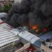 Incendio en bodega de Tepito es extinguida en su totalidad