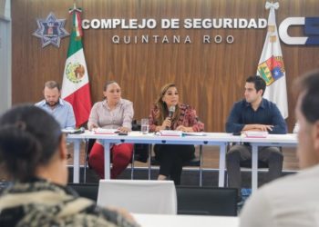 Instala Mara Lezama el Consejo de Seguridad Ciudadana para transformar a los cuerpos de seguridad en Quintana Roo