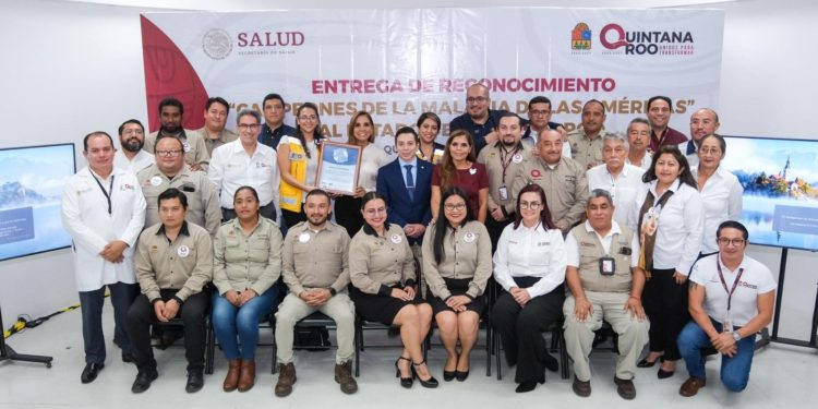 Recibe Mara Lezama el premio “Campeones de la Malaria de las Américas 2023”