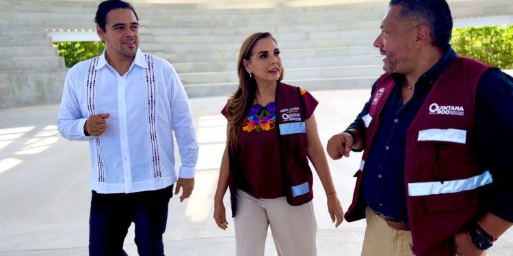 Anuncia Mara Lezama inversión de 15 millones de pesos para quinta etapa del Poliforum de la UT Cancún