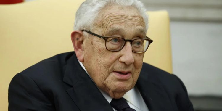 Fallece exsecretario de EUA, Henry Kissinger a los 100 años