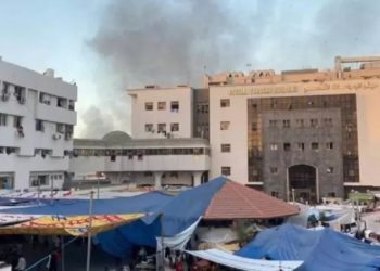 Israel bombardea hospital Al shifa el mayor de la Franja de Gaza