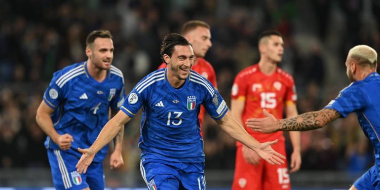 Italia vence a Macedonia y avanza a la Eurocopa 2024