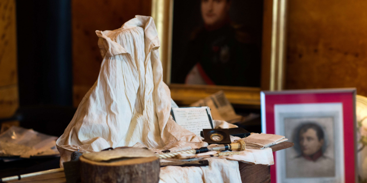 Subastarán en Francia objetos personales de Napoleón Bonaparte