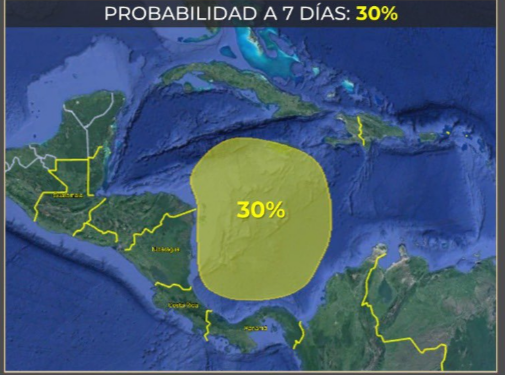 Emiten alerta de un posible ciclónico en Quintana Roo