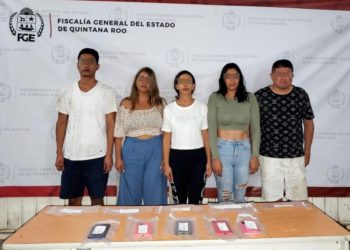 Detienen a cinco personas por robo a casa habitación en Cancún