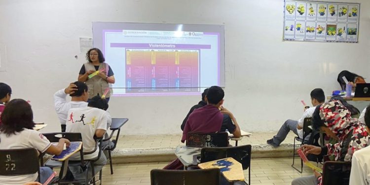 IQM imparte pláticas y talleres de prevención de la violencia en planteles educativos de comunidades rurales