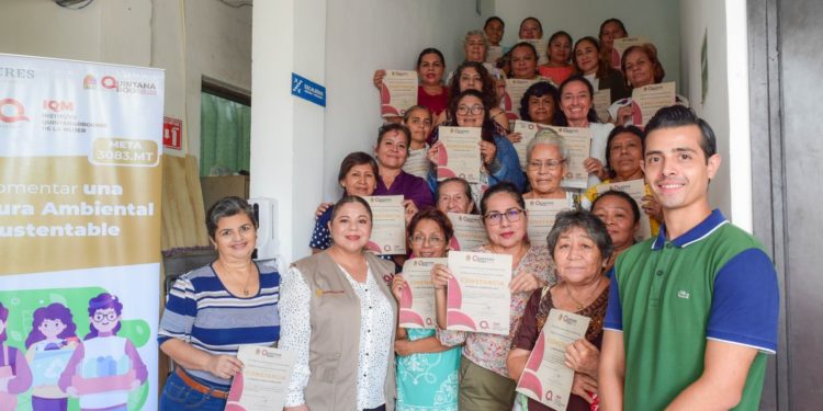 Más de 300 participantes concluyen el taller “Mujeres en Sustentabilidad Ambiental por todo Quintana Roo”: IQM