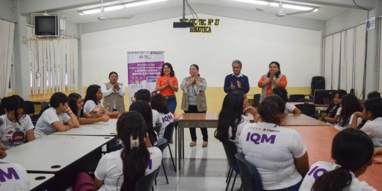 Más de 300 niñas y adolescentes en Quintana Roo se capacitaron en la prevención de embarazos: IQM
