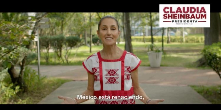 Claudia Sheinbaum arranca su precampaña con spot