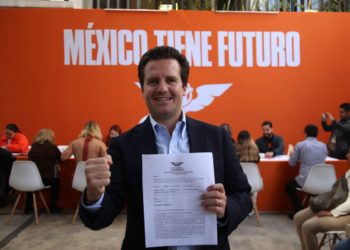 Gerardo Gaudiano busca senaduria, se registra a precandidato por Movimiento Ciudadano