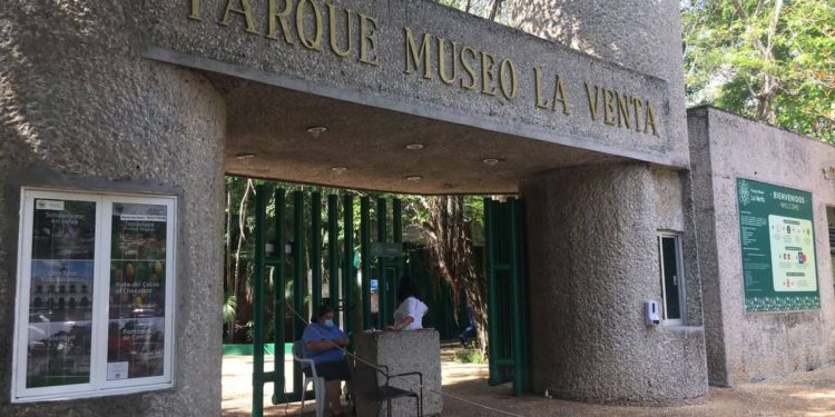Ya hay un avance del 70% en la rehabilitación del parque Museo La Venta