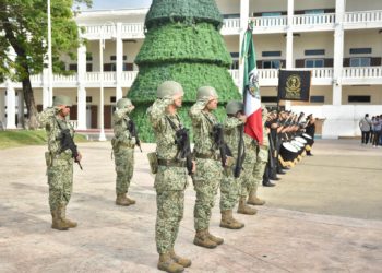 Conmemoran con ceremonia cívica aniversario de creación del Territorio Federal de Quintana Roo