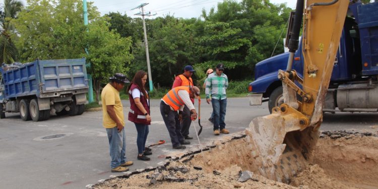 Con una inversión histórica, SEOP inició la rehabilitación de la Avenida Universidad en Chetumal
