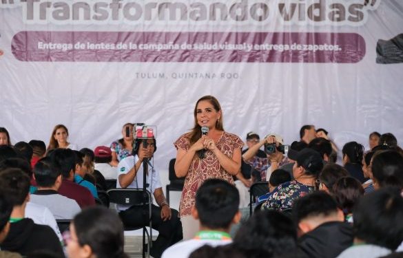 Implementa Mara Lezama “Transformando vidas” en Tulum