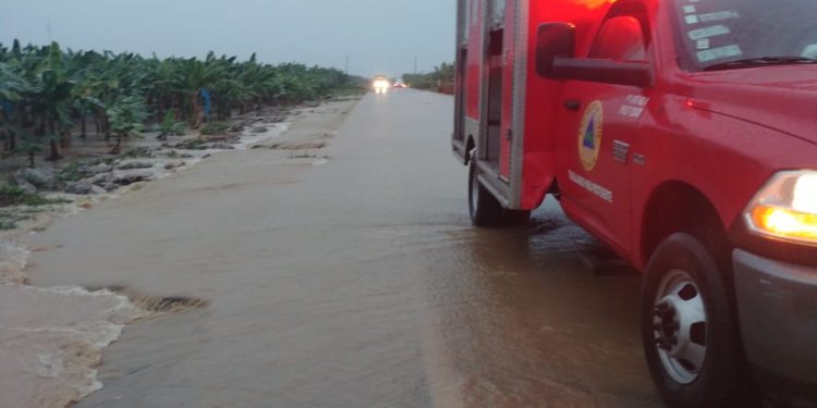 Alerta IPCET por vados en carretera Vhsa-Teapa