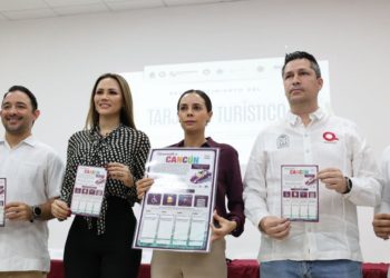 Restablece Ana Paty Peralta tarjetón Turístico en Cancún