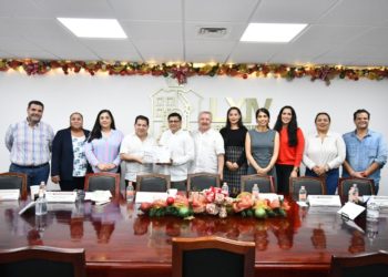 Recibe LXIV Legislatura Informe de Actividades de la CEDH