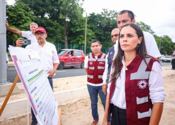 Supervisa Ana Paty Peralta transformación de Av. Politécnico