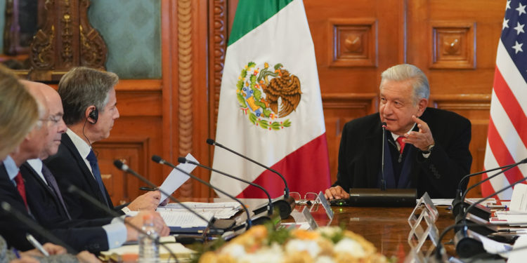 Andrés Manuel López Obrador aseguró que reunión con autoridades de EU fue “muy buena”