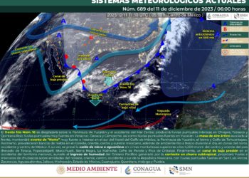 Prevén lluvias puntuales intensas en Quintana Roo