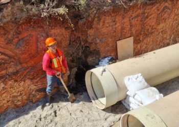 Descubrimiento arqueológico en Villahermosa: Hallan restos de pozo artesanal antiguo en el Acueducto Usumacinta