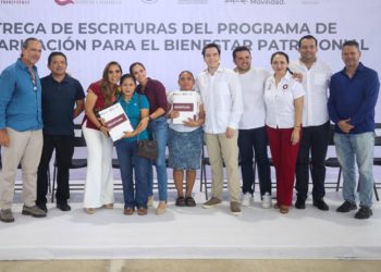 Ana Paty Peralta garantiza regularización patrimonial de los Cancunenses