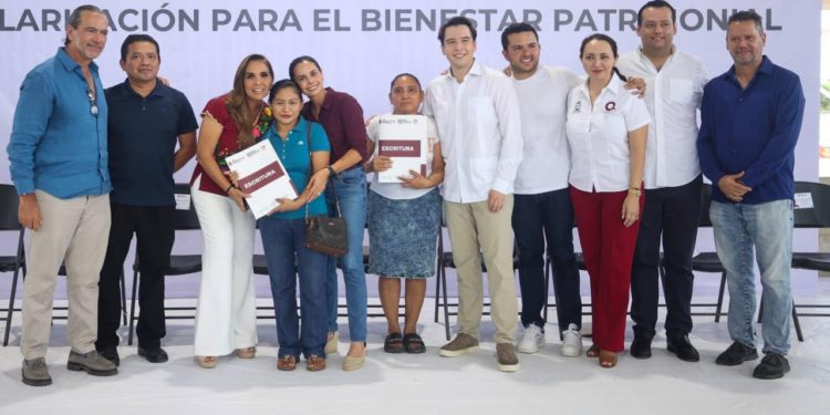 Ana Paty Peralta garantiza regularización patrimonial de los Cancunenses