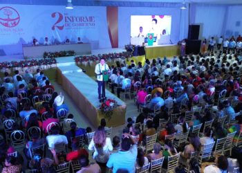 Rinde Jesús Abraham Cano González su Segundo Informe de Gobierno en Cunduacán