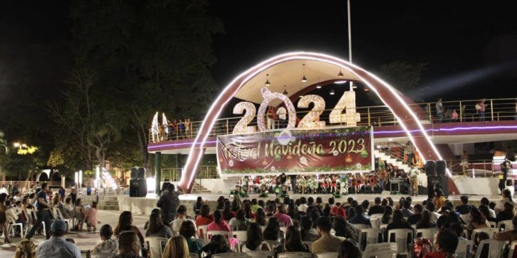 Gobierno de Macuspana brinda alegría y diversión con el “Tercer Festival Navideño 2023”