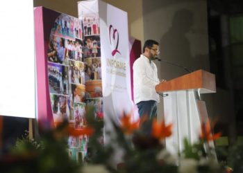 Eric Garrido, le cumple a los jonutecos, presenta su Segundo Informe de Gobierno