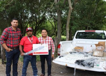 Gobierno de Macuspana beneficia a productores del campo con “Dotación de herramientas de trabajo agrícola” en la Ranchería Pitahaya