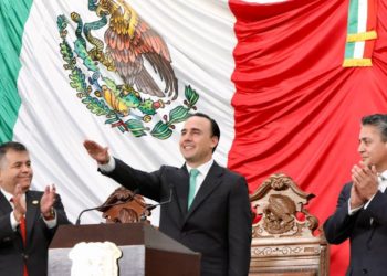 Manolo Jiménez Salinas, tomó protesta como el nuevo Gobernador de Coahuila de Zaragoza