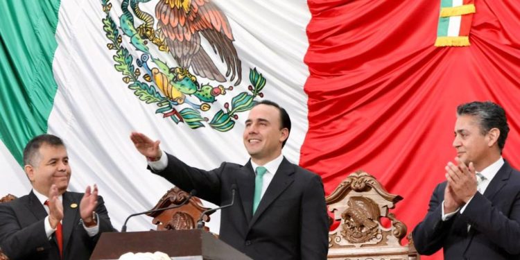 Manolo Jiménez Salinas, tomó protesta como el nuevo Gobernador de Coahuila de Zaragoza