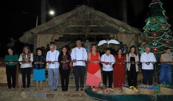 Preserva DIF tradición tabasqueña con Nacimiento representativo de Pantanos de Centla