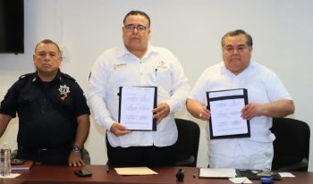Firma CENEPRED Y CORAT, convenio para fomentar la paz y la seguridad en Tabasco