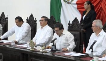 Atestigua secretario de Gobierno cierre de trabajos legislativos en Congreso local