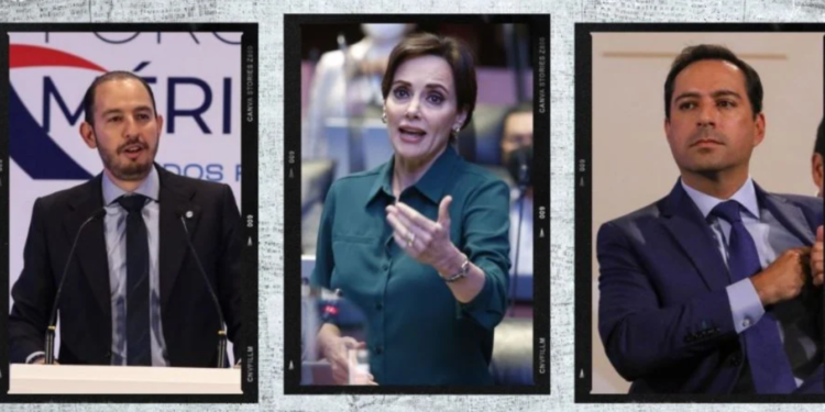 Marko Cortés, Mauricio Vila y Lilly Téllez encabezan la lista para candidatura ‘pluris’ para el Senado del PAN