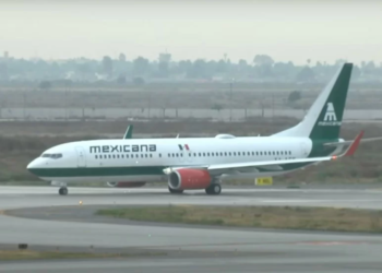 Sale el primer vuelo de Mexicana de Aviación del AIFA a Tulum después de 13 años sin operar