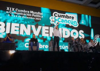 Inaugura Pablo Bustamante, en Cancún, la XIX Cumbre Mundial de Comunicación Política