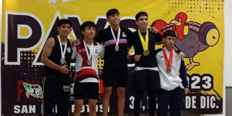 Brilla Quintana Roo en el Torneo Nacional del Pavo 2023 de halterofilia, al conquistar 56 medallas